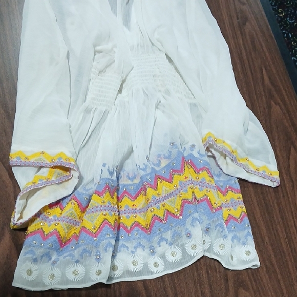 Ramy Brook Silver Textured Dress - Picture 5 of 5